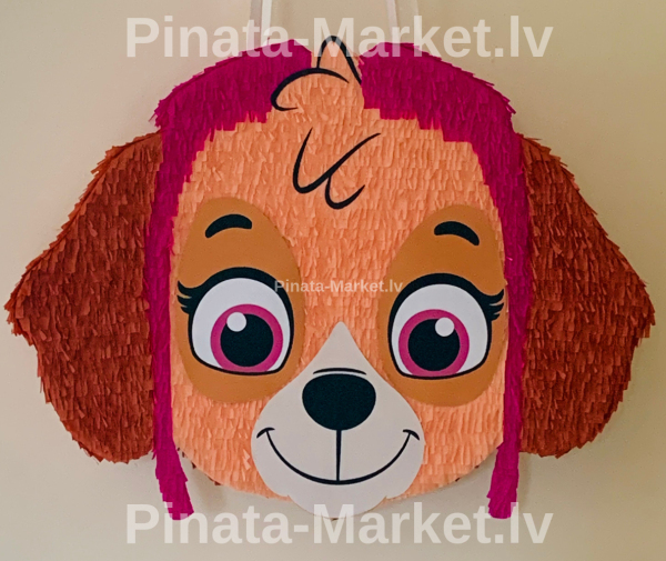 skye paw patrol kepu patrulis pinjata riga pinata