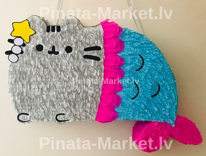 pinata pusheen mermaid