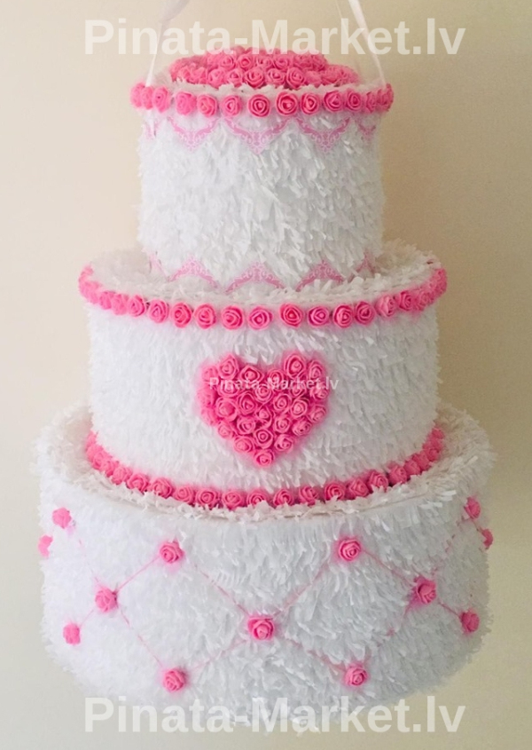 pinata wedding cake