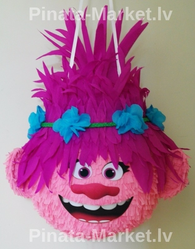 poppy troll pinata riga